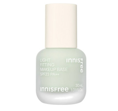 Innisfree Light Fitting Makeup Base 02 Green 30ml 1 Pack