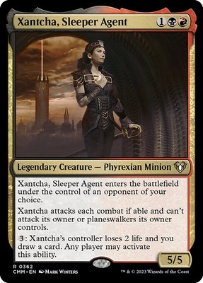 [MTG] Xantcha, Sleeper Agent (0362) (CMM) NM