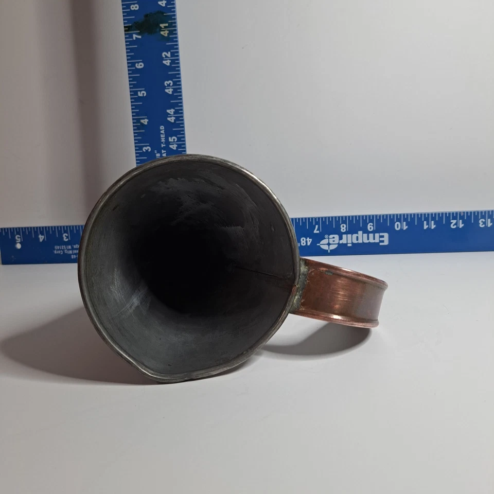 Antigua Ale Muller de cobre Foto 3 de 4