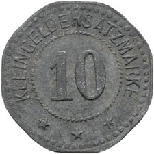 Flensburg Stadt 10 Pfennig Kriegsged Notgeld 1917 #281