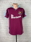 Football shirt soccer FC West Ham United Home 1999/2000/2001 Score Draw jersey S
