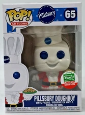 Funko Pop! Ad Icons: Pillsbury Doughboy #65 Funko Limited Edition w/ Protector