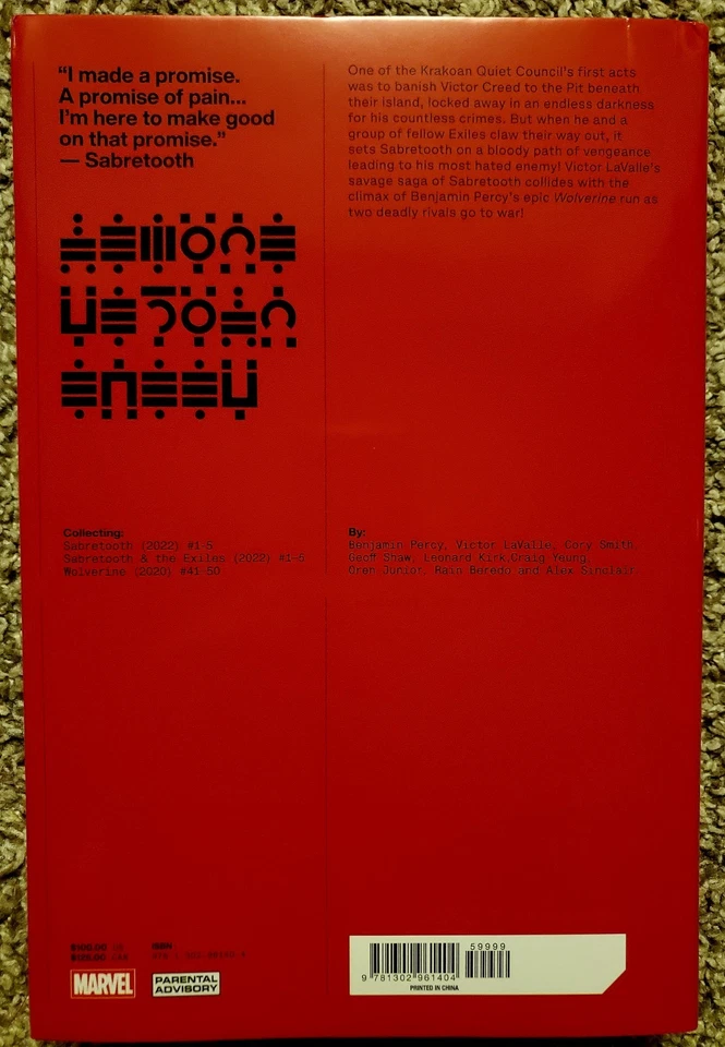 Wolverine: Sabretooth War Omnibus — 第 2/4 张图片
