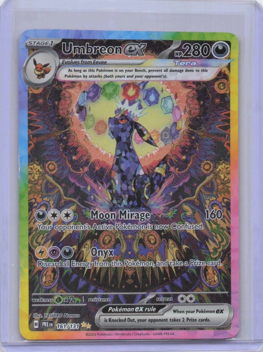 25+ Umbreon ex 161/131 Prismatic Evolutions for sale | Updated Oct