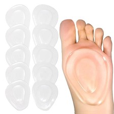 Metatarsal Pads Ball of Foot Cushions 10 Pack /5 Pairs Gel Ball Feet Pads Mor...