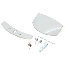 AEG Washing Machine White Door Handle & Catch Kit Genuine
