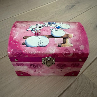 Diddl Diddlina Schmuckkiste mit Spiegel pink Schatzkiste mit Geheimfach