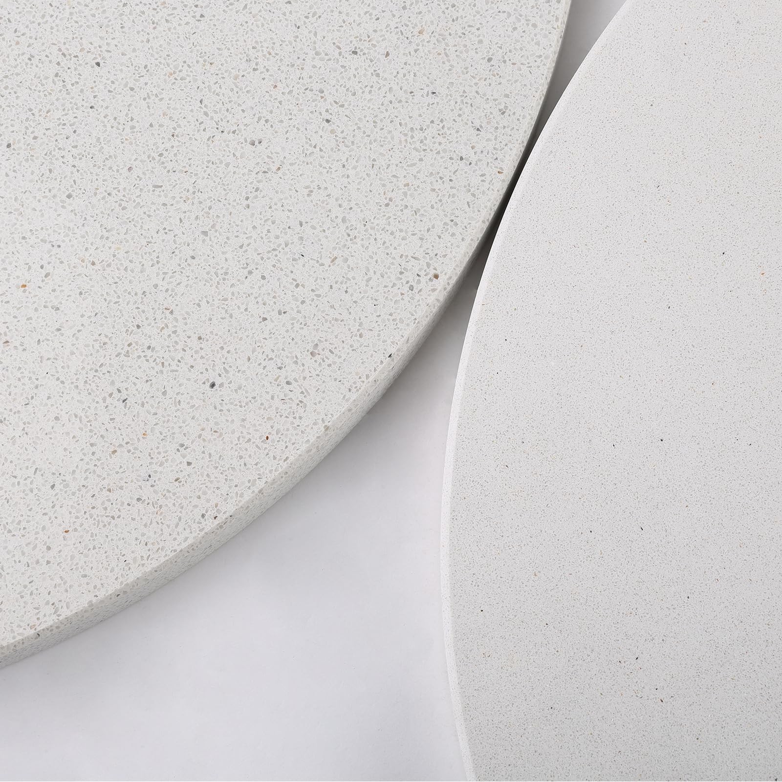 Italian Marble Corner Shower Shelf for Bathroom, 10'' Marble Corner Shelves f...