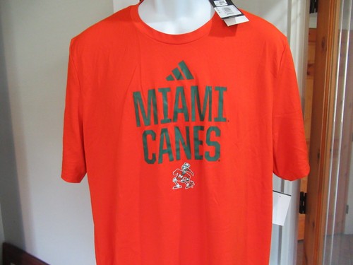 Miami Hurricanes Hemd Herren XL neu mit Etikett kostenloser Versand