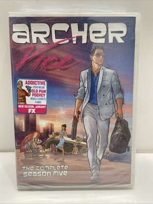 Archer: the Complete Season Five 5 (DVD Set , 2014) New Sealed