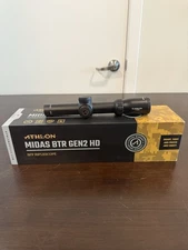 Athlon Midas BTR Gen2 HD 1-6x24 ATSR16 MOA Illuminated Reticle Riflescope