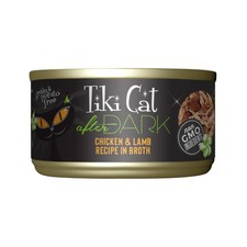 Tiki Cat After Dark Chicken & Lamb Wet Cat Food 2.8oz (12cans) High-Protein Non-