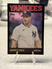 2025 Topps Archives - 1964 Topps Gerrit Cole #13 Black Foilboard Yankees #13