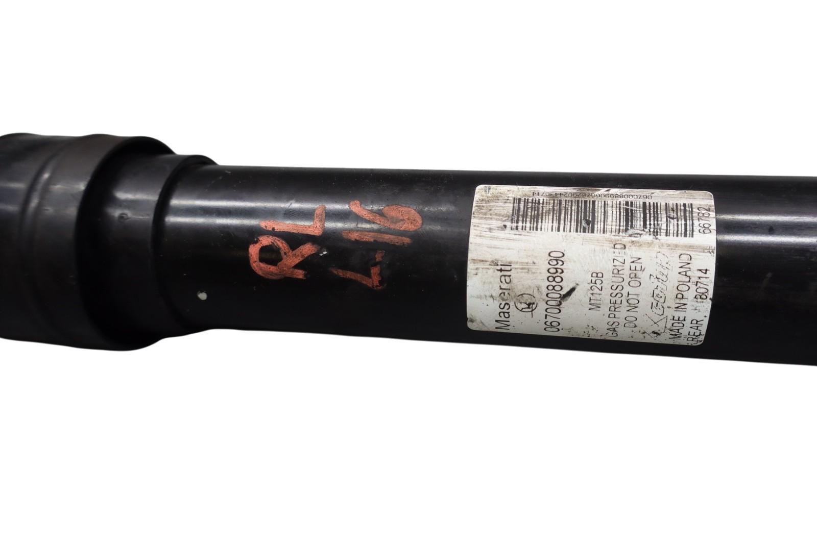 14-17 Maserati Ghibli Rear Left Suspension Shock Strut Absorber 06700088990 Oem
