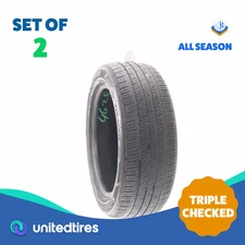 Set of (2) Used 235/55R19 Celimo Salient CS210 105V - 7/32