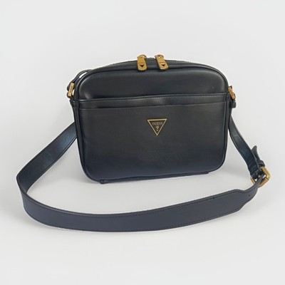 GUESS Scala Tasche Crossbody  Zip Bag Umhängetasche Black schwarz 