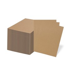 100 Pack 5x7 Corrugated Cardboard Sheets Flat Inserts for Shipping Mailing