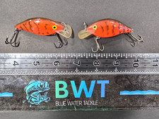 Pre-Rapala Vintage Luhr Jensen 1/8 oz Speed Trap 2-Pak: Texas Red