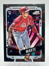 2024 Topps Chrome Cosmic Base Noelvi Marte #16 (RC) Cincinnati Reds 