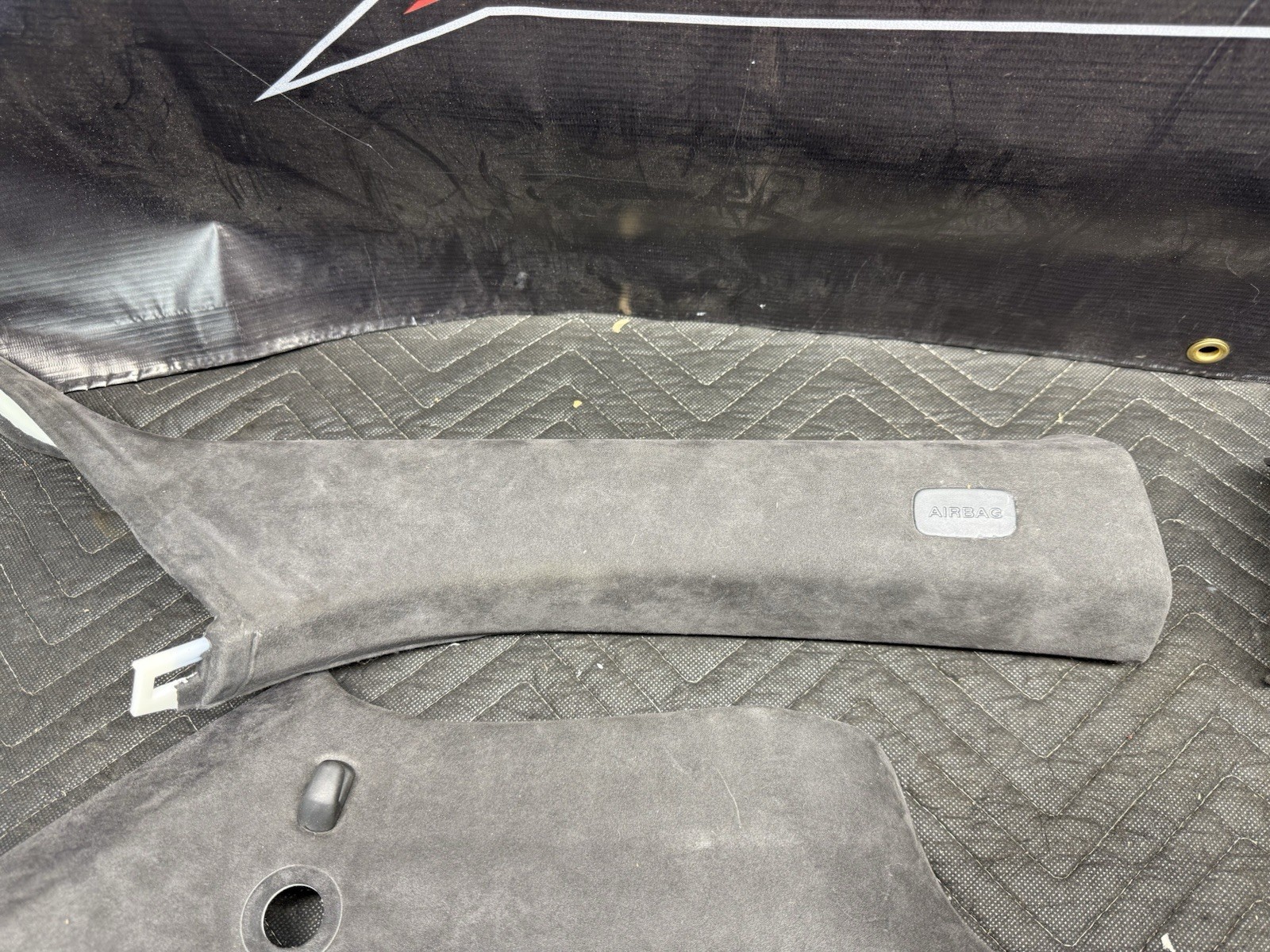 2017 17 18 19 20 Audi R8 V10 Plus Alcantara Pillar Panels #3342 G5