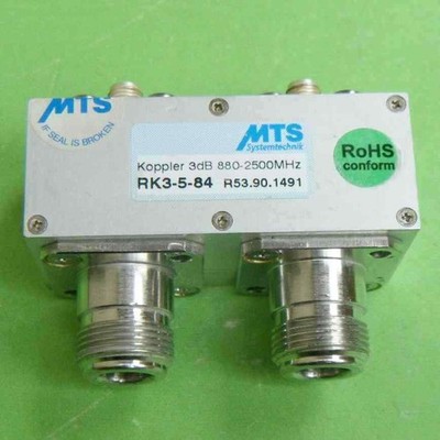1pc MTS PK3-5-84 90°C/3dB/0.88-2.5GHz N/RF coupler *mp