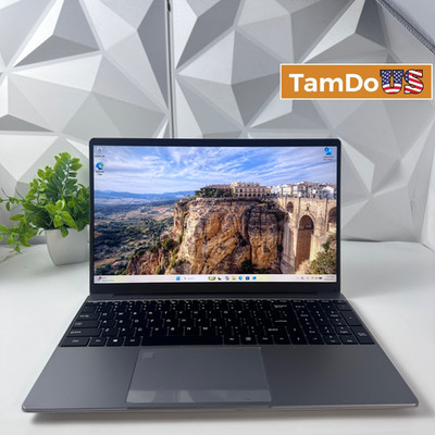 Slim Laptop 15.6'' FHD, Ryzen 7 5700U, 16GB RAM, 256GB SSD, Windows 11 Pro