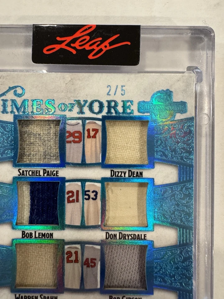 Leaf Times Of Yore Patch /5 - 8 Patches Of Game Used Memorabilia. - Image 2 of 3