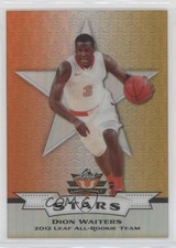 2012 Leaf Valiant Stars All-Rookie Team Orange /50 Dion Waiters #S-7 00jz