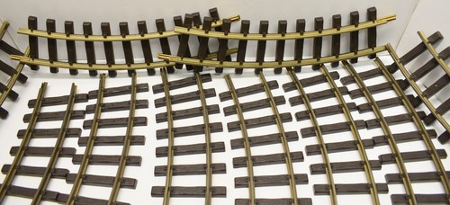 LGB 12 x 1100 Curved Brass Track 30° r 600mm R1 G-Scale w/ Box - Picture 4 of 9