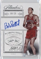 2023-24 Panini Flawless Scoring Title /25 Bob Pettit #FST-BOB Auto HOF