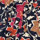 Vintage Kikit Maurice Sasson Silk Men’s S Artsy Botanical Shirt (altered Sleeve) — photo 5