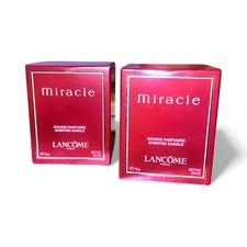 Lancome Miracle Mini Scented Candle 2.6 Oz New(2)