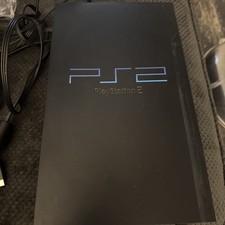 SONY PS2 Playstation 2 Black Console Working Not Tested/ Accessories