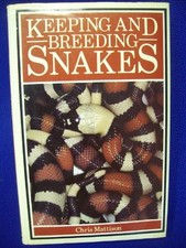 Keeping and Breeding Snakes, Mattison, Chris