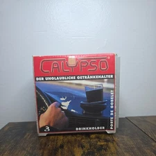 Vintage 3 Punkt NOS Calypso Car Automobile Boat Automatic Pivoting Drink Holder