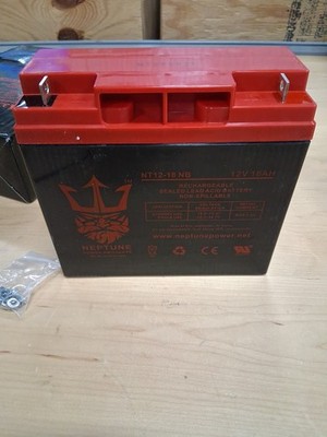 Neptune NT12-18NB Replacement Battery 12V 18AH Nt250521