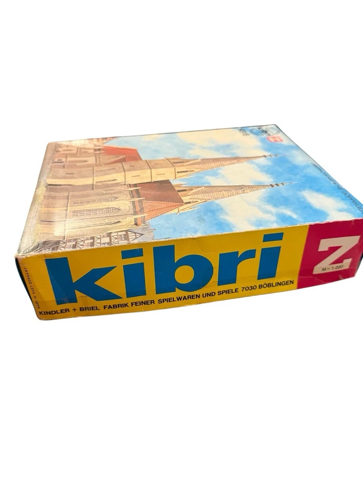 Z Scale Kibri 6818 Oberhofenkirche Goppingen Church Unbuilt With Glue And Tips - Image 3 of 4