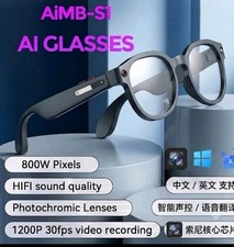 AiMB-S1 AI Smart Glasses w/ Camera, Voice Control, Translation, USB-C