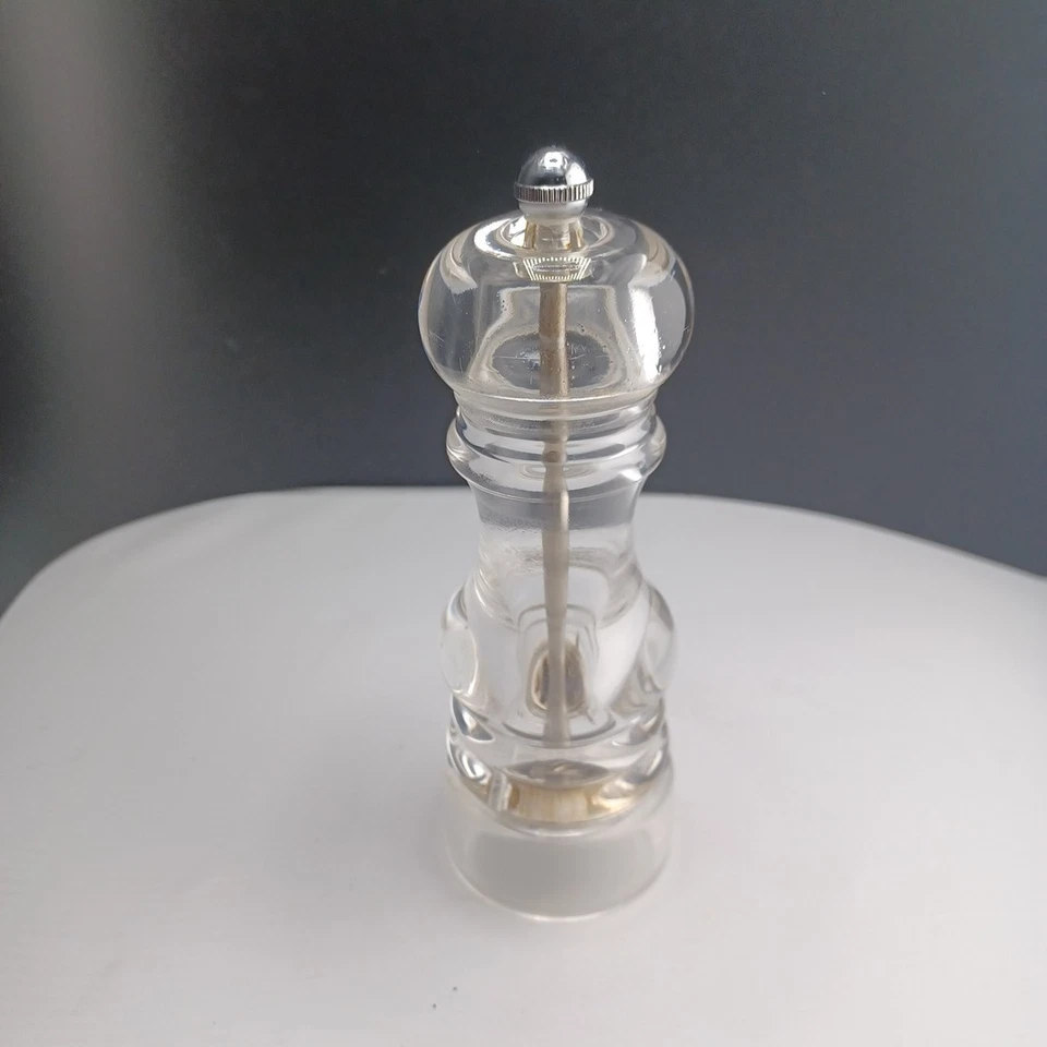 Moinho de pimenta Peugeot acrílico 7 "claro estilo moderno mod - Imagem 3 de 4