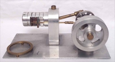 Einzylinder Heißluftmotor - Scratchbuilt - muss bearbeitet werden