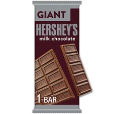 Hersheys Milk Chocolate Giant Candy, Bar 7.56...