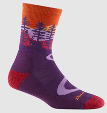DARN TOUGH 5013 Nightshade Women's Northwoods Micro Crew Midweight Hiking Sock