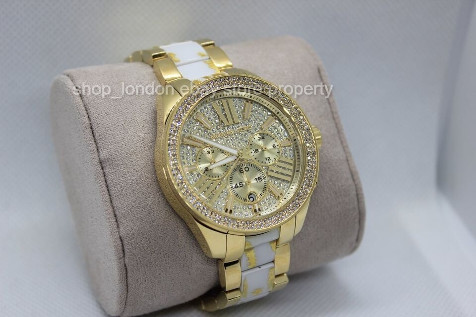 Michael Kors Wren 41 mm Gold Plated 