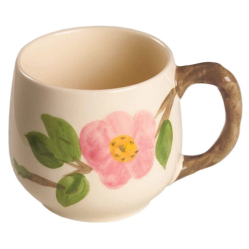 Franciscan Desert Rose Small Mug (2 7/8th inch) England Embossed Set of Four