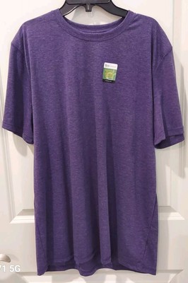T Shirt Magellan Outdoors FishGear T Purple Medium Moisture Wicking New No Tags
