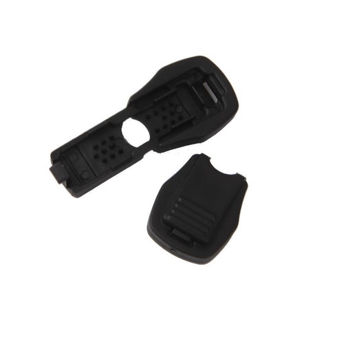 10pcs Replacement zipper tag pulls Cord Rope Zip Ends Lock Buckles Clip - Picture 6 of 7