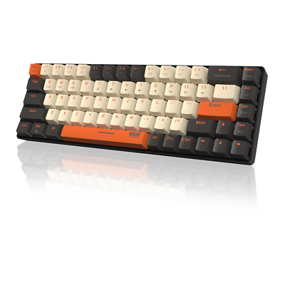 VGN GAMEPOWER K68 Compact 60% Mechanical Gaming Keyboard Mini RGB