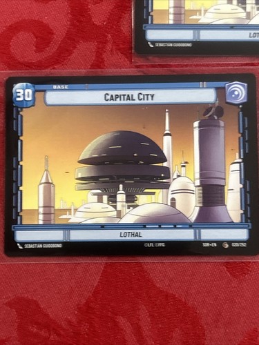 3x Star Wars Unlimited - Capital City - Spark of Rebellion 020/252 x3 - Picture 3 of 5