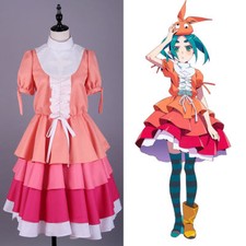 Monogatari Series Nisemonogatari Yotsugi Ononoki Dress Cosplay Costume