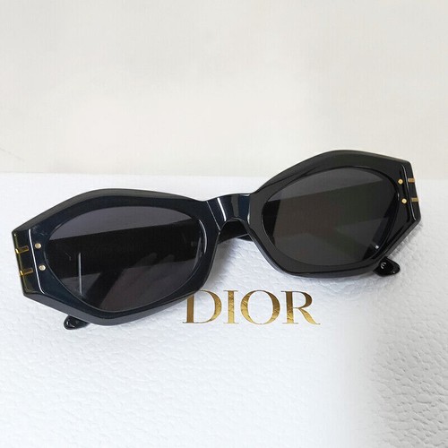 Dior Signature B1U Black/Grey Butterfly Frame Women's Sunglasses - Foto 9 di 10